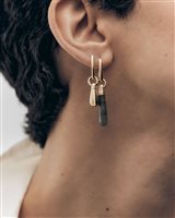 Boucle d'oreilles unique PDPaola Femme in Acier Labradorite PGB1-091 - PGB1-091